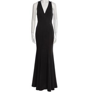 Zak Posen Gown- Black Dress
